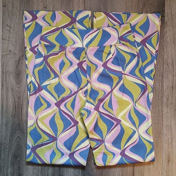 New Without Tags Zara Size Small Linen Blend High Waisted Pants - Picture 9 of 11